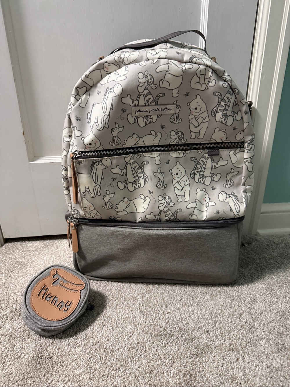 Petunia Pickle Bottom Winnie the Pooh diaper bag Backpack